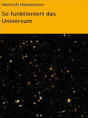 cover image of So funktioniert das Universum